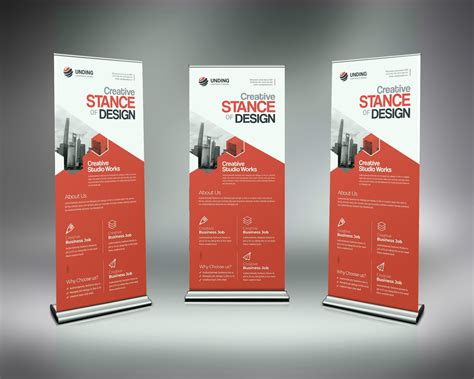 Psd Creative Pull Up Banner · Graphic Yard Graphic Templates Store