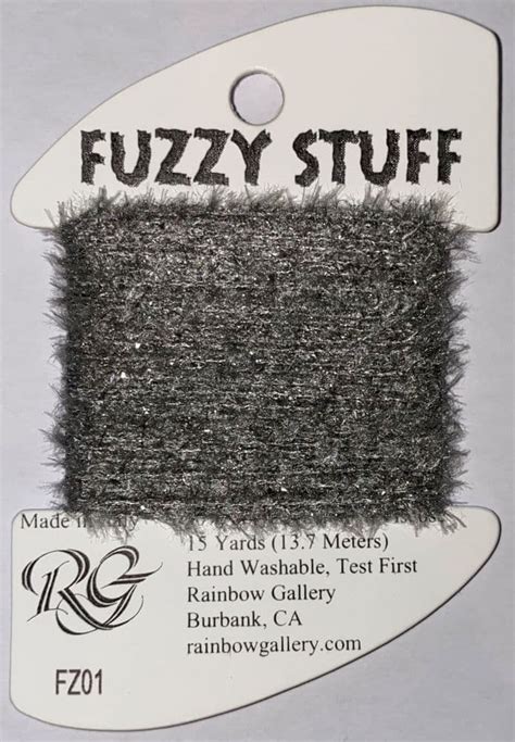 Fz01 Grey Fuzzy Stuff Rainbow Gallery