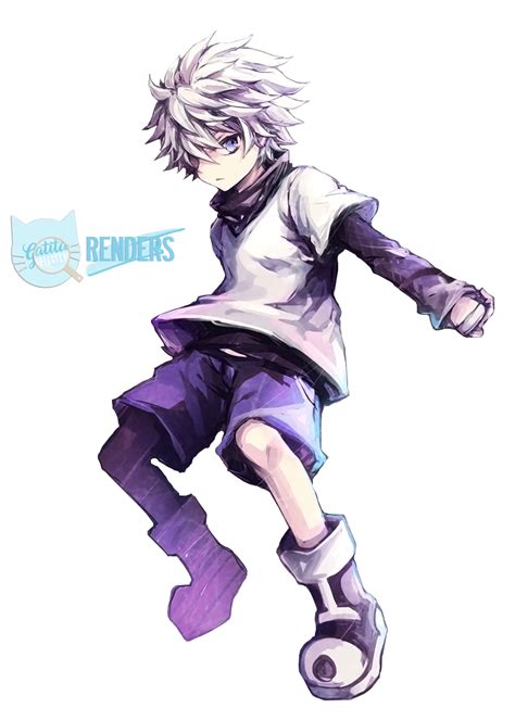 Killua Zoldyck Hunter X Hunter Render 074 By Gatitadetective On