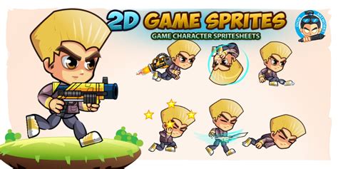 2d Game Character Sprites 18 By Dionartworks Codester
