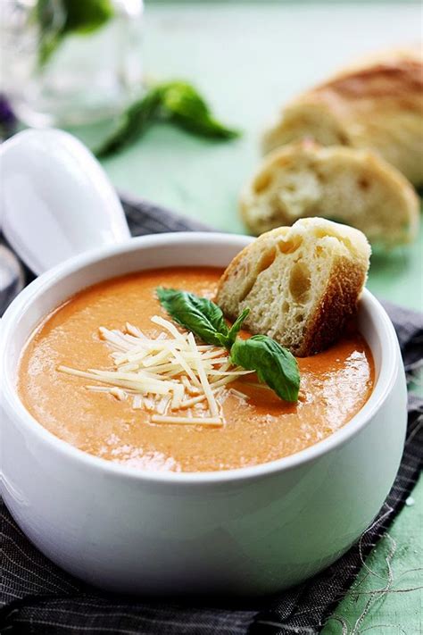 Creamy Tomato Basil Soup The Best Recipes