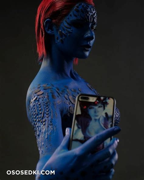 Jannet Incosplay Mystique Naked Cosplay Asian 11 Photos Onlyfans