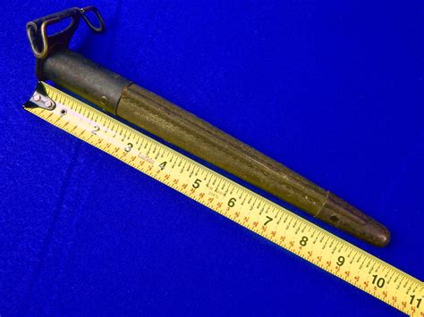 Us Ww1 Jewell 1918 Scabbard Sheath For Trench Fighting Knife Antique