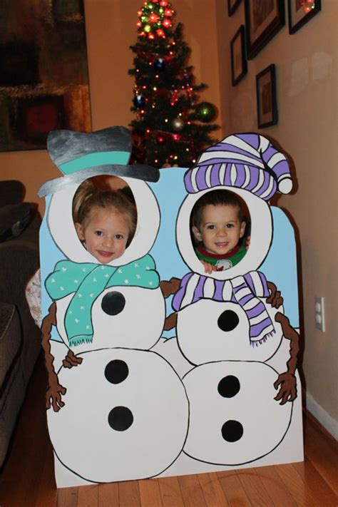 The Snowman Photo Prop Is Perfect For Any Holiday And Winter Theme Party