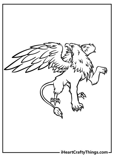 Griffin Coloring Pages To Print