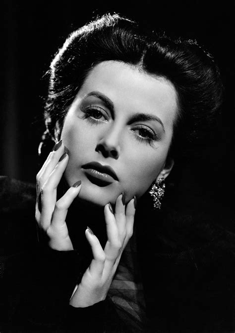 Hedy Lamarr Monochrome Photo Print 07 A4 Size 210 X 297mm Etsy