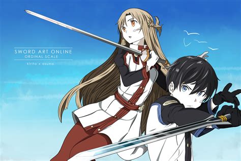 Kirito And Asuna Sword Art Online Ordinal Scale