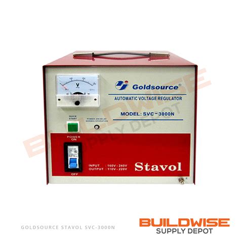 Goldsource Avr Power Supply 3000 Watts Automatic Voltage Regulator Svc