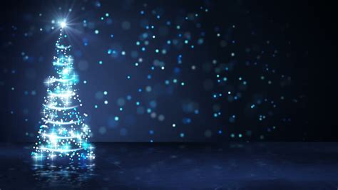 Christmas Tree Animation Abstract Stock Footage Video