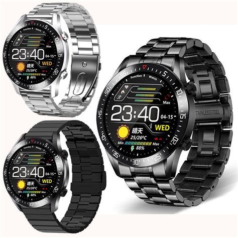 Jual Huaqiang North Panas C2 Smart Watch Full Round Sentuh Penuh Ip68 Tahan Air Bluetooth