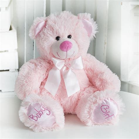 Pink Teddy Bear Flowers And Ts Newborn Baby Girl Ts Mad Flowers