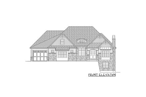 Craftsman House Plan With Rv Garage And Walkout Basement 290032iy