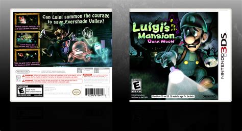 Viewing Full Size Luigi S Mansion Dark Moon Box Cover