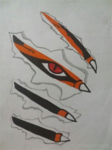 Naruto Nine Tailed Fox Art Naruto Sketch Drawing Naruto Drawings