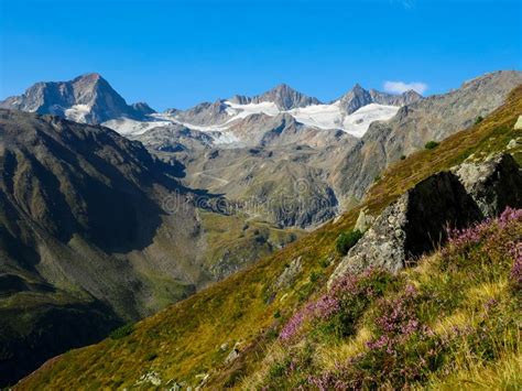 Stubai Alps In Tyrol Stock Photo Image Of Austria Mountains 101693588