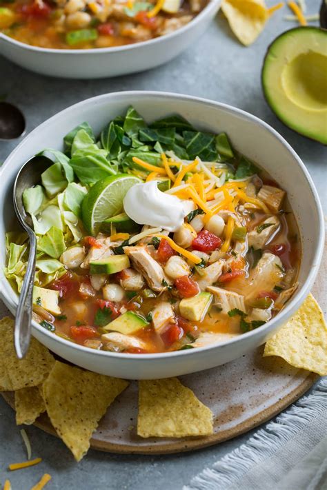 The warm and nutty taste of cumin, present in both the chicken and salsa here, is key to mexican dishes. Chicken Pozole Soup Recipe - Cooking Classy