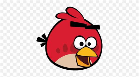 Angry Bird Red Bird Happy Angry Birds Characters Free Transparent