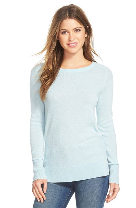 Free Shipping And Returns On Halogen Crewneck Lightweight Cashmere