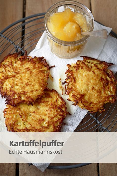 Kartoffelpuffer Mit Apfelmus Kartoffelpuffer Mit Apfelmus