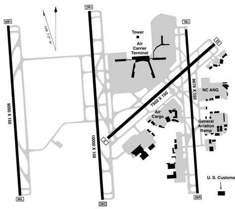 27 Map Of Charlotte Nc Airport Maps Online For You