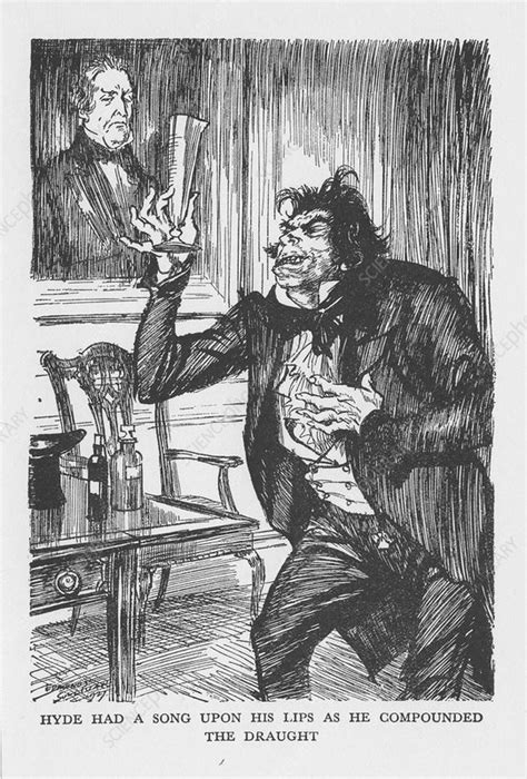 The Strange Case Of Dr Jekyll And Mr Hyde Stock Image C