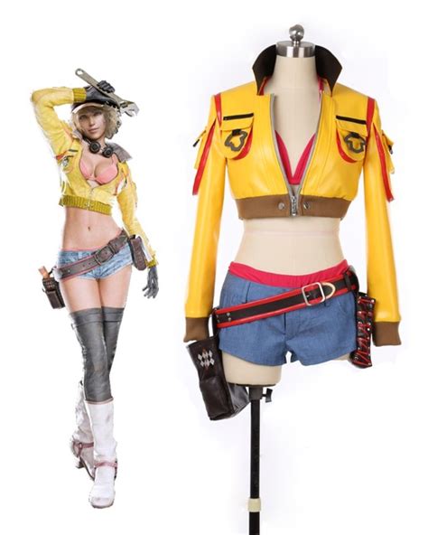 Final Fantasy 15 Ff15 Cindy Aurum Cosplay Costume Custom Made In Game