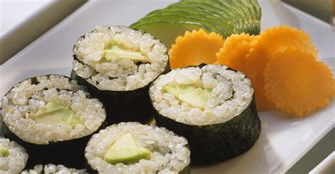 Maki Sushi Filled With Avocado Recipe Eat Smarter Usa