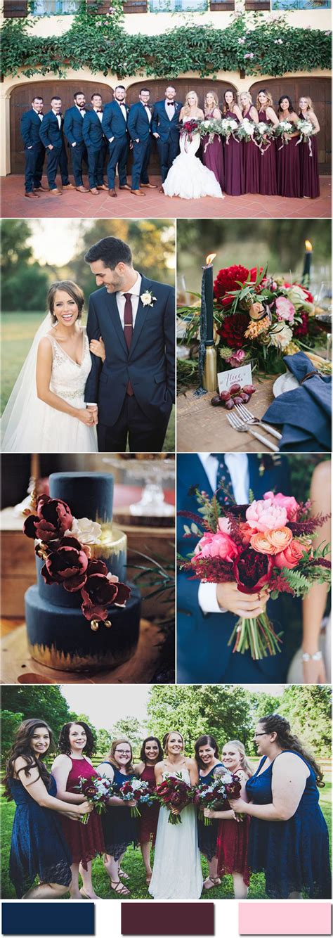 Fantastic October Wedding Color Combos For 2020 October Wedding Colors