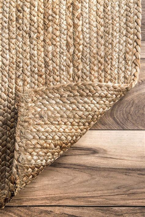 natural organic jute handmade braided rugs jute large