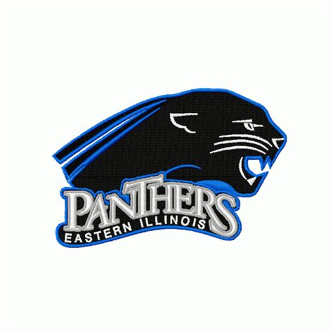 Eastern Illinois Panthers Embroidery Design Instant Download