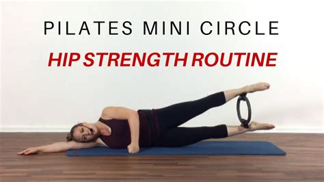 Hip Strength Exercises With Pilates Mini Magic Circle Youtube