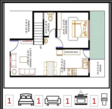 Sobha 1bhk Floor Plan Indian House Plans Apartment Fl