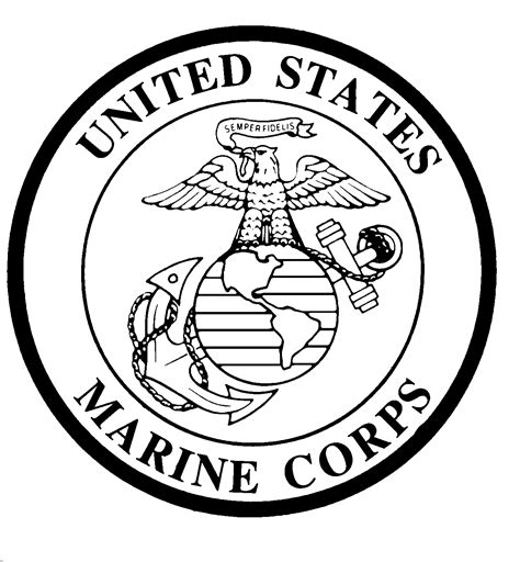 Black And White Usmc Clipart 10 Free Cliparts Download Images On