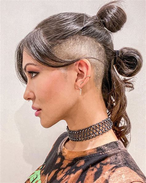The 50 Coolest Shaved Hairstyles For Women Hair Adviser Undercut
