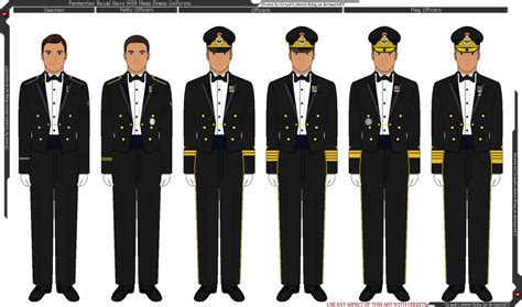 Panterria Royal Navy Mess Dress Uniforms By Grand Lobster King On