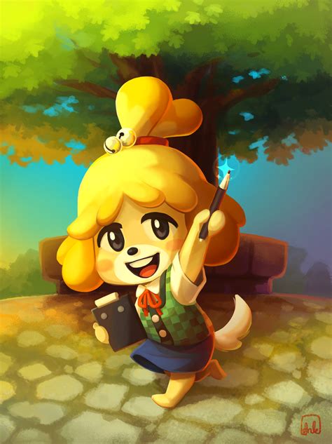Isabelle Animal Crossing Wallpapers Wallpaper Cave