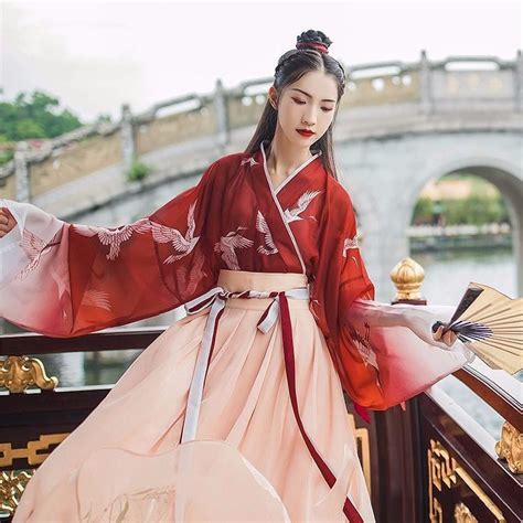 Chinese Hanfu China Traditional Dress Costume On Carousell