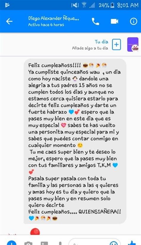 Saludar a tu amiga especial en el día de su cumpleaños con una bella carta es una buena idea, porque a través de ellas podrás decirle lo mucho que la quieres y podrás decirle que deseas que su cumpleaños sea mágico. Pin de Katalina francisca en 15 | Feliz cumpleaños amor ...