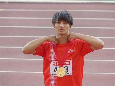 橋岡優輝さんのインスタグラム写真 橋岡優輝instagram「日本選手権優勝🏆 参加標準突破して世界陸上内定することができました