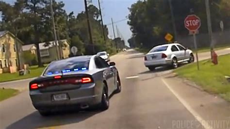 Raw Dashcam Footage Of Dangerous High Speed Police Chase Youtube
