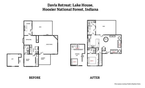 Lakefront house plans, floor plans, & designs. A Radical Transformation: Bonus Floor Plans