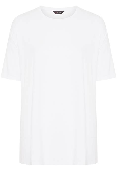 White Oversized T Shirt Yours Clothing