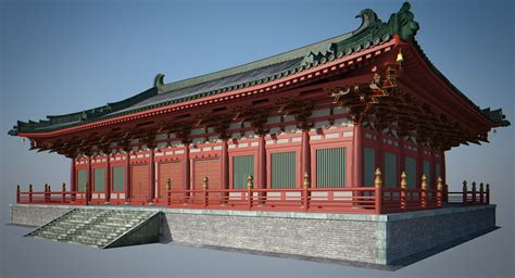 3ds Max Chinese Palace