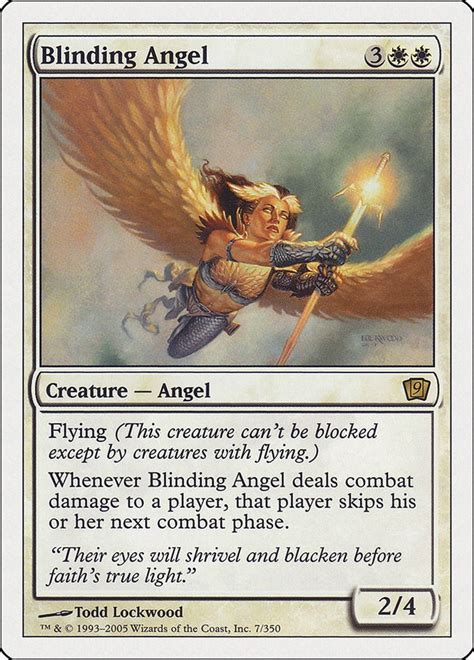 Blinding Angel 9th Edition Magic The Gathering