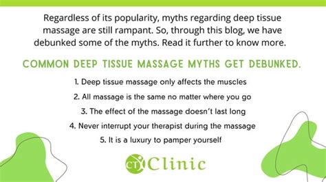5 Common Deep Tissue Massage Myths Debunked