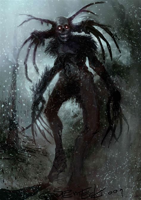 Scary Paintings Creepy Concept Art From Shadows Of The Damned