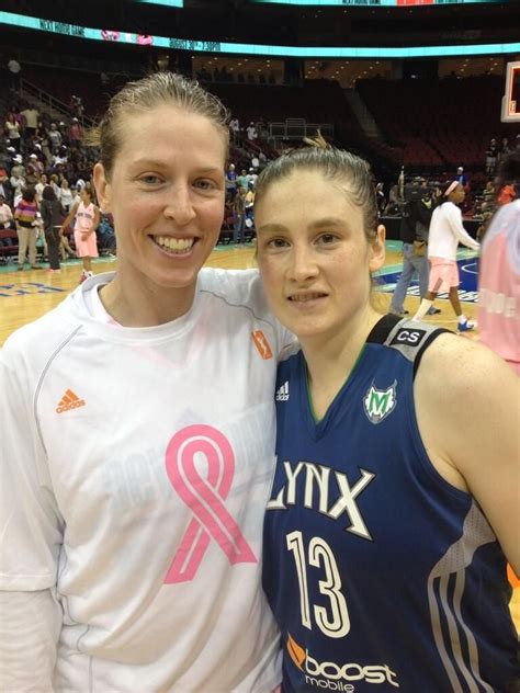 Lindsay Whalen And Katie Smith At Katie Smiths Last Game Vs The Lynx