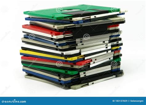 Stack Of Vintage Floppy Drives Stock Image Image Of Heap Empty