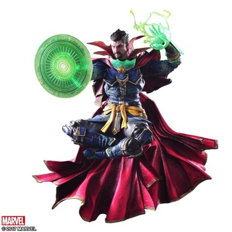 Play Arts Kai Marvel Doctor Strange Action Figure Square Enix Tokyo