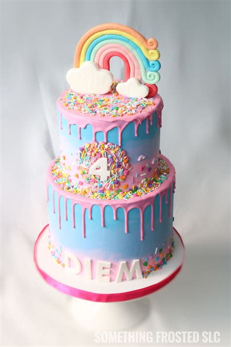 rainbow sprinkle cake rainbow sprinkle cakes tiered cakes birthday buttercream birthday cake